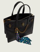 Kurt Geiger De piele geantă shopper + eșarfă pătrată The Sloane
