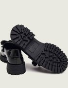 Kurt Geiger De piele pantofi loafer Bow Crystal