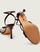 Kurt Geiger De piele sandale cu toc subțire CRYSTAL