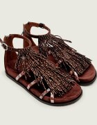 Kurt Geiger De piele sandale Fringe