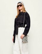 Kurt Geiger Geantă pe umăr 2 în 1 MINI MACRAME CRYSTAL