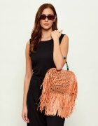 Kurt Geiger Geantă pe umăr Mini Tote Fringe Bag