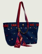 Kurt Geiger Geantă shopper + eșarfă pătrată Sloane