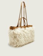 Kurt Geiger Geantă shopper Hoxton | zamsz | shearling