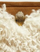 Kurt Geiger Geantă shopper Hoxton | zamsz | shearling