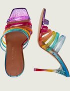 Kurt Geiger Șlapi cu tocuri înalte MADDISON cu adaos de piele