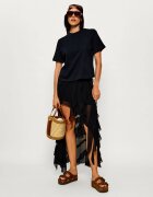 Kurt Geiger Șlapi Western Buckle | piele întoarsă