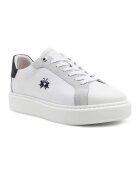 La Martina Sneakers cu adaos de piele
