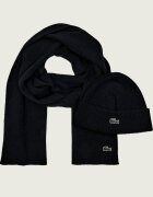 Lacoste De lână șal + căciulă