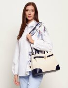 Lauren Ralph Lauren Cufăr Blaike cu adaos de piele