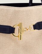 Lauren Ralph Lauren Cufăr Blaike cu adaos de piele
