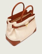 Lauren Ralph Lauren Cufăr Blaike cu adaos de piele
