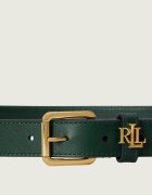 Lauren Ralph Lauren Curea de piele Logo Keeper