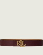 Lauren Ralph Lauren Curea din piele cu două fețe