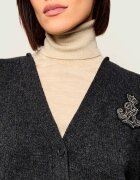 Lauren Ralph Lauren De lână cardigan | Relaxed fit cu adaos de cașmir