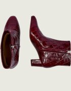 Lauren Ralph Lauren De piele botine cu toc Demi