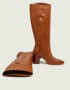 Lauren Ralph Lauren De piele cizme cu toc Raelynn