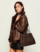 Lauren Ralph Lauren De piele geantă shopper Blaike