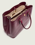 Lauren Ralph Lauren De piele geantă shopper Marcy