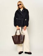 Lauren Ralph Lauren De piele geantă shopper Tasha