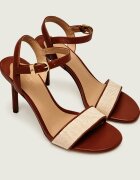 Lauren Ralph Lauren De piele sandale cu toc subțire GWEN