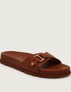 Lauren Ralph Lauren De piele șlapi TASHA