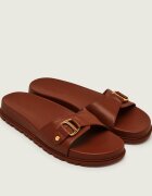 Lauren Ralph Lauren De piele șlapi TASHA