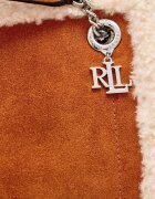 Lauren Ralph Lauren Geantă pe umăr Bradley | shearling | piele întoarsă