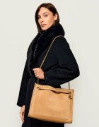 Lauren Ralph Lauren Geantă shopper Bradley | zamsz cu adaos de piele