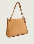 Lauren Ralph Lauren Geantă shopper Bradley | zamsz cu adaos de piele