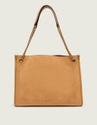Lauren Ralph Lauren Geantă shopper Bradley | zamsz cu adaos de piele