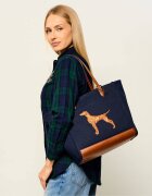Lauren Ralph Lauren Geantă shopper Cameryn cu adaos de piele