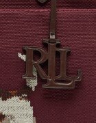 Lauren Ralph Lauren Geantă shopper Cameryn cu adaos de piele