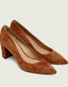 Lauren Ralph Lauren Pantofi cu toc LANETTE | piele întoarsă