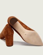 Lauren Ralph Lauren Pantofi cu toc LANETTE | piele întoarsă