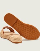Lauren Ralph Lauren Șlapi Polly cu adaos de piele