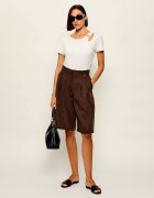 Liu Jo Bermudy | Loose fit | cu adaos de in