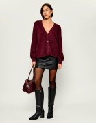 Liu Jo Cardigan | Relaxed fit cu adaos de lână
