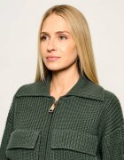 Liu Jo Geacă | Cropped Fit cu adaos de lână