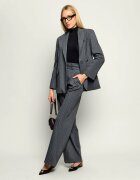 Liu Jo Pantaloni | Relaxed fit cu adaos de lână