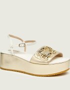 Liu Jo Sandale FLO 01 cu adaos de piele