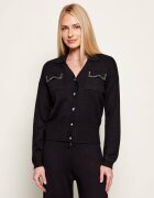Liu Jo Sport Cardigan | Loose fit cu adaos de mătase
