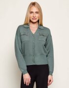 Liu Jo Sport Cardigan | Loose fit cu adaos de mătase