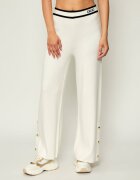 Liu Jo Sport Pantaloni de tricot | Relaxed fit cu adaos de mătase