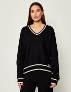 Liu Jo Sport Pulover | Relaxed fit cu adaos de mătase