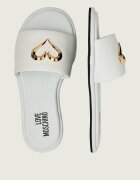 Love Moschino De piele șlapi