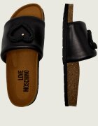Love Moschino De piele șlapi
