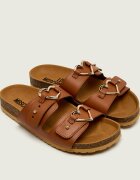 Love Moschino De piele șlapi