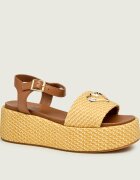 Love Moschino Sandale cu adaos de piele