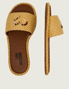 Love Moschino Șlapi cu adaos de piele
